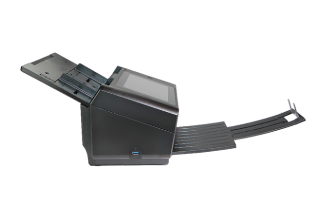 Avision AN360W scanner side profile